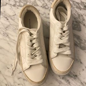 All Saints White Sneakers Size 36